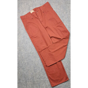 Levi Pants Womens 14 32x27 Red Surplus Straight Pants NWT
